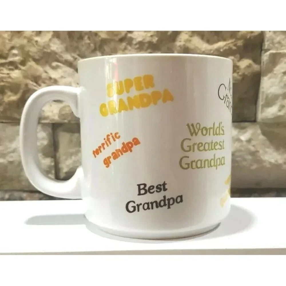 Russ World's Best Grandpa Coffee Mug,Tea Cup,Hot Chocolate Mug Great Gift